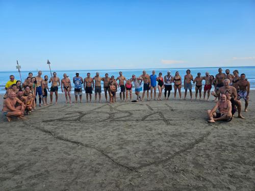 on the beach